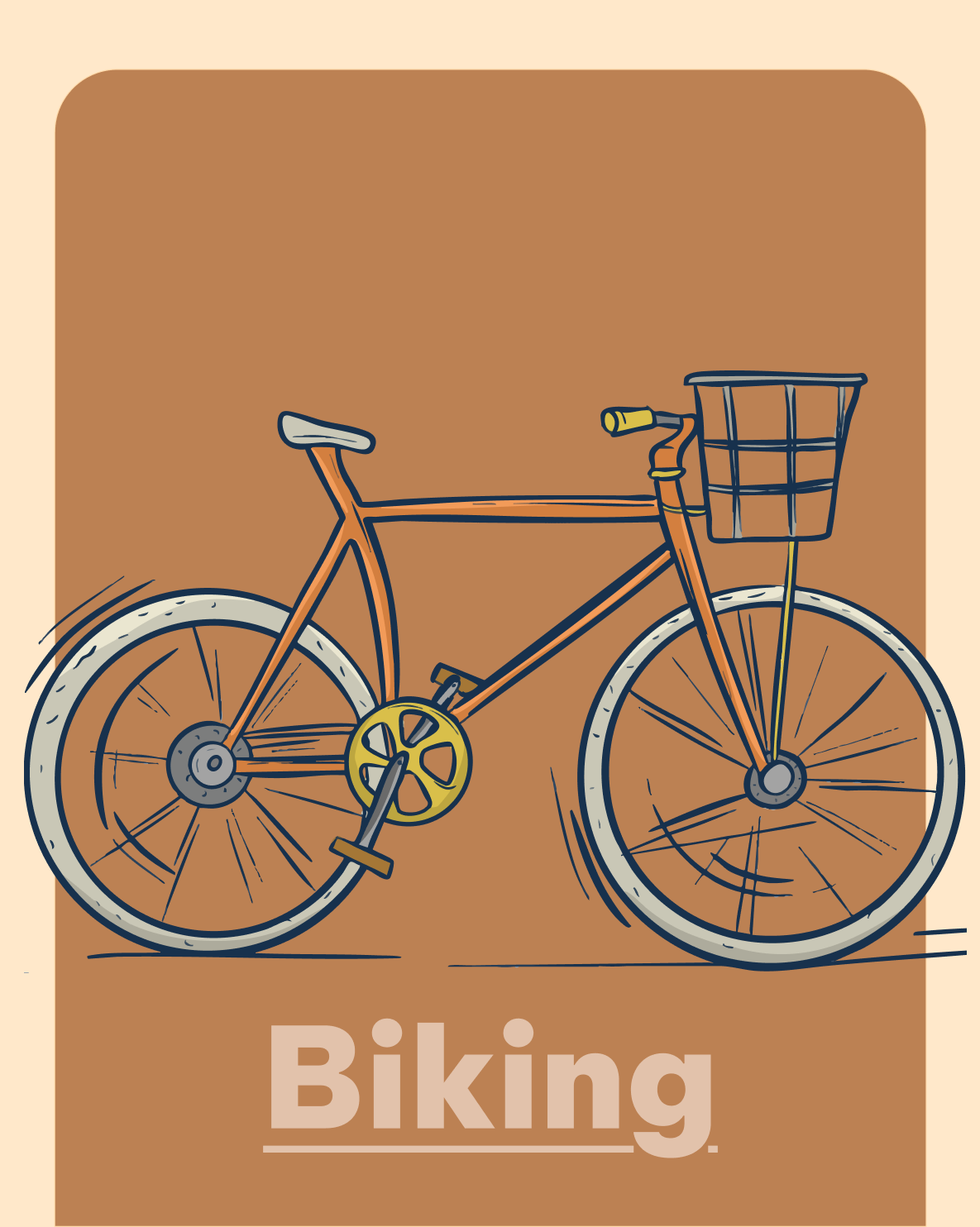 Biking is my detox Category Detox illustration store