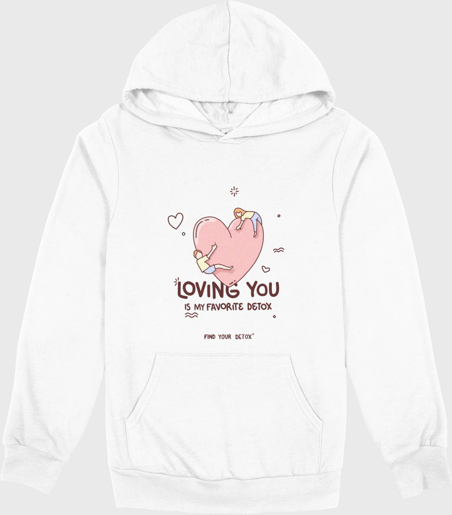 Friendship Is My Detox Hoodie – Unisex Comfort; Wellness Boost