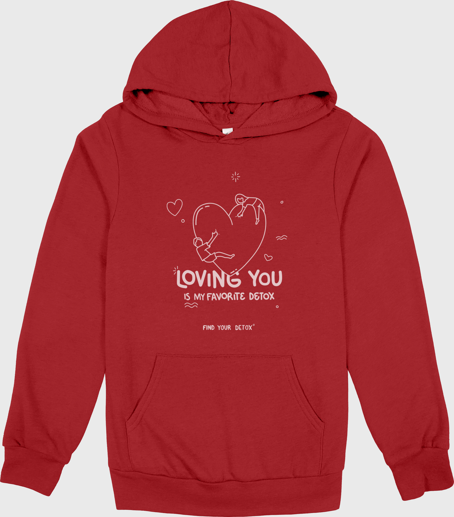 Loving You Is My Favorite Detox Hoodie – Unisex Comfort