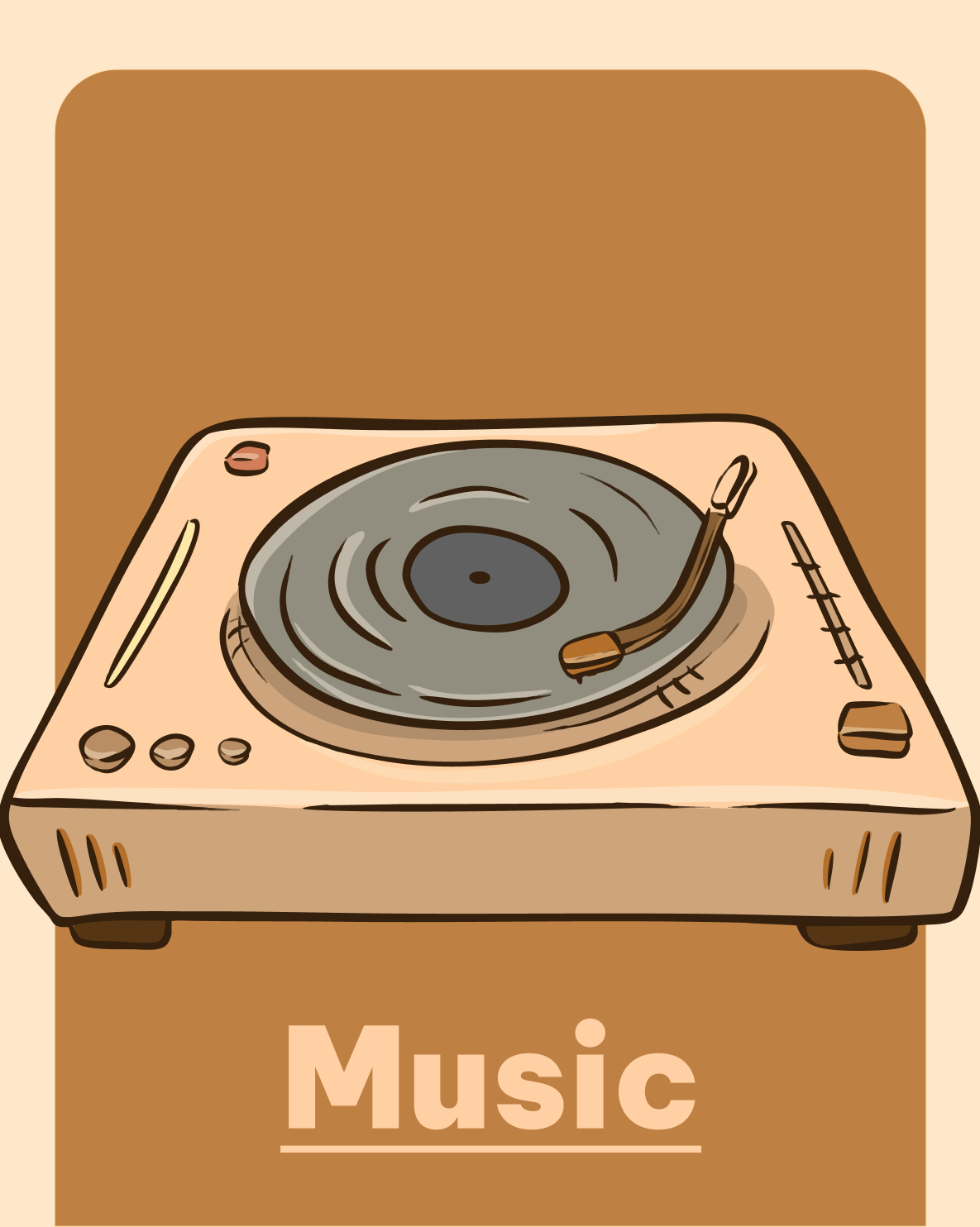 Music is my detox Category Detox illustration store