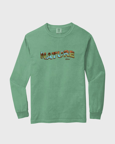 Nature Is My Detox long Sleeve Light Green