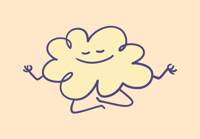 Reading is my detox physical emotional benefits illustration