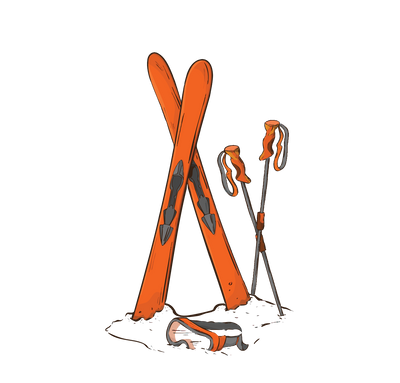 Skiing handpicked selection