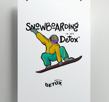 Snowboarding Is My Detox